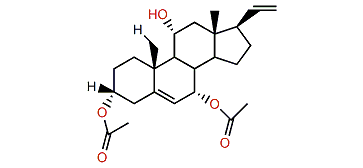 Pregna-5,20-dien-3a,7a,11a-triol 3a,7a-diacetate